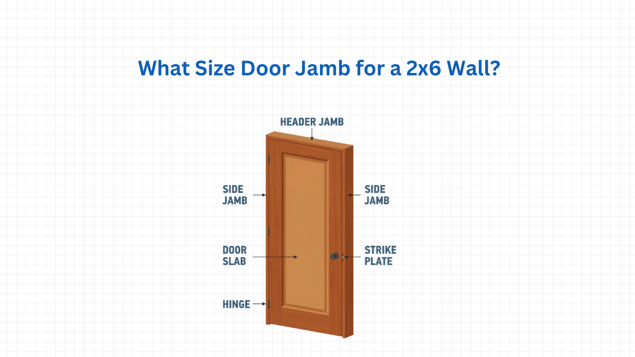 What Size Door Jamb for a 2x6 Wall? Everything You Need to Know