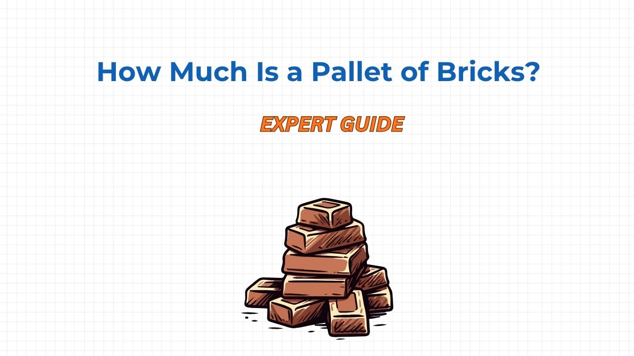 How Much Is a Pallet of Bricks? (Simple 2026 Guide)