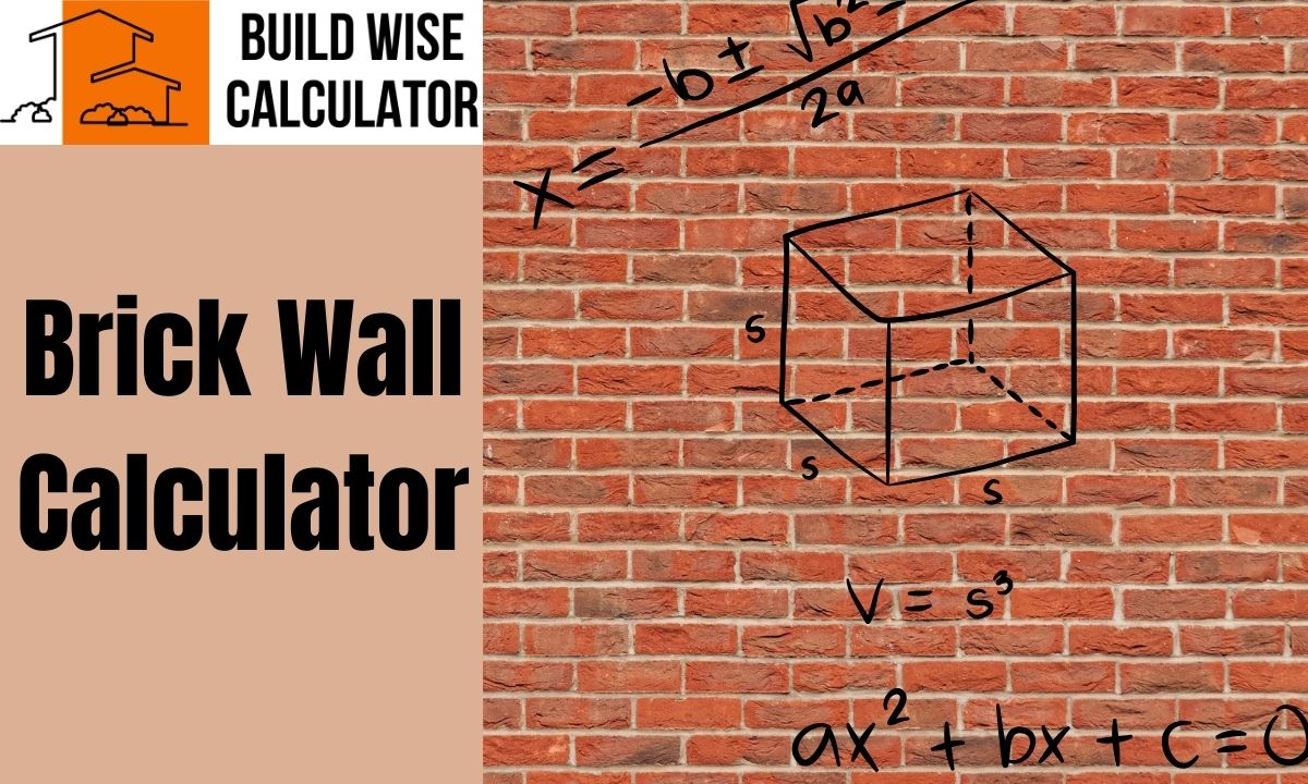 Brick Wall Calculator