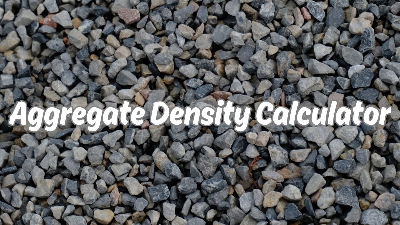 Aggregate Density Calculator